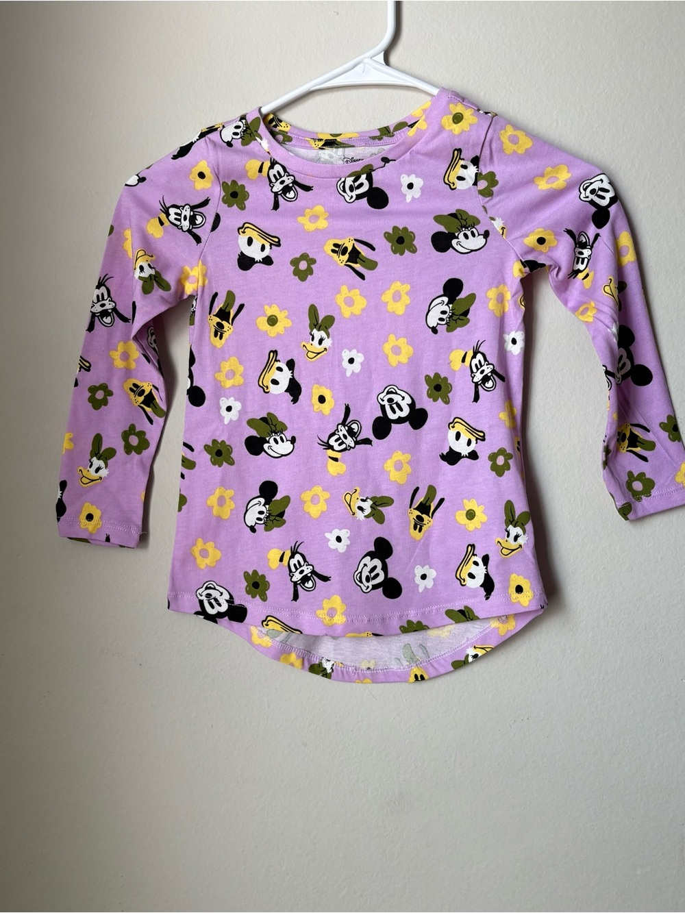 Disney Amazon Essentials Girls XS 5 Mickey & Friends Long Sleeve